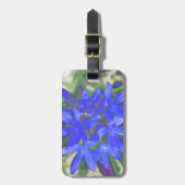Glory van de Sneeuwfluorescentielamp (Blue Custom  Bagagelabel (Voorkant verticaal)