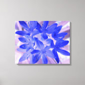 Glory van de sneeuwschokkende Blauw Canvas Afdrukk (Voorkant)