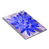 Glory van het sneeuwschokkende blauwe Notitieboek (Rechterzijde)