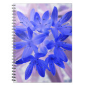 Glory van het sneeuwschokkende blauwe Notitieboek (Voorkant)