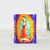 Glory voor onze dame van Guadalupe Bedankkaart (Voorkant)