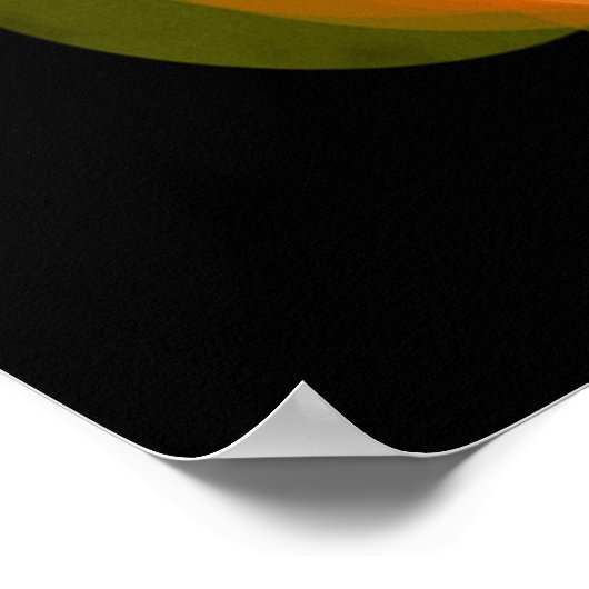 Glory wings vuurkunst klassiek poster (Hoek)