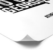 Glory (zwart) poster (Hoek)