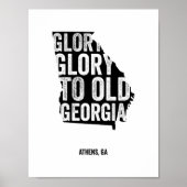 Glory (zwart) poster (Voorkant)