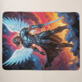 Gloryblade Aartsengel Michael Sherpa Deken (Voorkant (horizontaal))