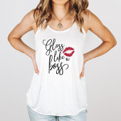 Gloss als een boss | Lip Product Distributor Tanktop