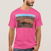 Gloss Mountains Uitzicht vanaf het pad actief T-shirt (Voorkant)