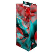 Gloss Wijn Cadeautas (Achterkant Gekanteld)