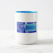 Glossolalia-Mok Tweekleurige Koffiemok (Center)