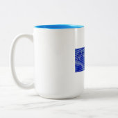 Glossolalia-Mok Tweekleurige Koffiemok (Links)