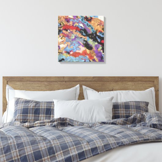 Glossy Acrylic Painting  Canvas Afdruk (Insitu (Slaapkamer))