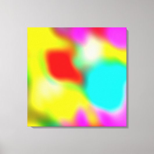 Glossy Acrylic Painting  Canvas Afdruk (Voorkant)