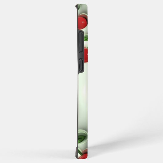 Glossy Cherries – Sweet Modern Elegance phone case Samsung Galaxy Hoesje (Rechterkant)