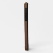 Glossy Chocholate Wood Graan Case-Mate iPhone Case (Achterkant/links)