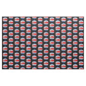 Glossy Costa Ricaanse vlag Stof (Yard (91,4 cm))