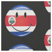 Glossy Costa Ricaanse vlag Stof (Close Up)