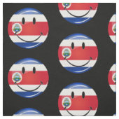 Glossy Costa Ricaanse vlag Stof (Swatch)