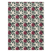 Glossy Crimson Roses With Dark Green Leaves Tafelkleed (Voorkant)