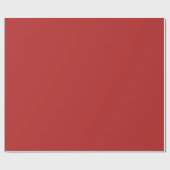 Glossy Earth Tone Firebrick Rood inpakpapier (Vlak)