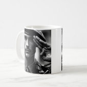 Glossy Franse soldaat Koffiemok (Voorkant links)