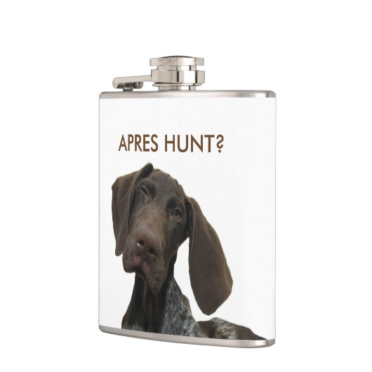 Glossy Grizzly Apres Hunt shot fles Heupfles (Links)