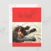 Glossy Grizzly Kerstmis Bon Nadal Feestdagenkaart (Voorkant / Achterkant)