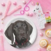 Glossy Grizzly Papieren Bordje (Feest)