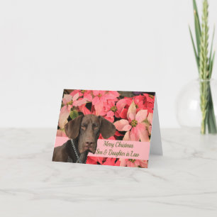 Glossy Grizzly Son & dochter in Law Merry Christm Feestdagen Kaart