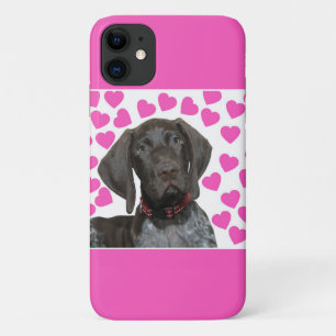 Glossy Grizzly Valentijnse papaverliefde Case-Mate iPhone Case
