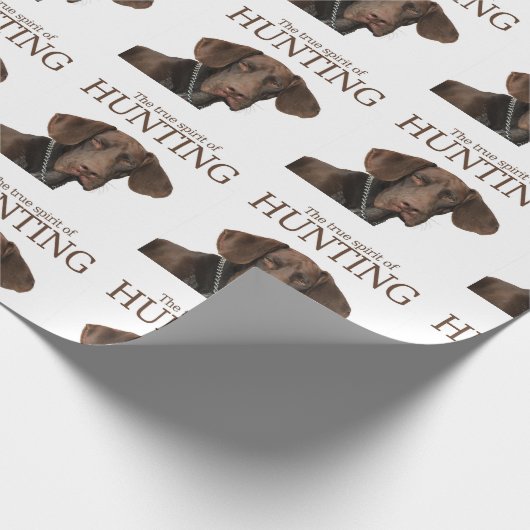 Glossy Grizzly ware geest van jagen Cadeaupapier (Hoek)