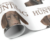 Glossy Grizzly ware geest van jagen Cadeaupapier (Rol Hoek)