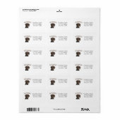 Glossy Grizzly ware geest van jagen Etiket (Full Sheet)