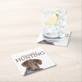 Glossy Grizzly ware geest van jagen Kartonnen Onderzetters (Insitu)