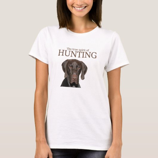 Glossy Grizzly ware geest van jagen T-shirt (Voorkant)
