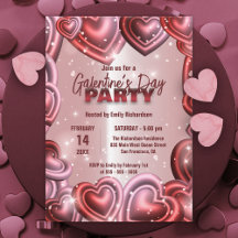 Glossy Hearts met Sparkles Galentine’s Day Party