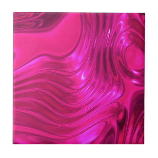 Glossy Hollywood Cerise Superroze Tegeltje