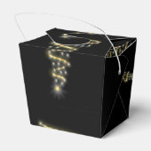 Glossy kerstboom bedankdoosjes (Achterkant)