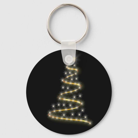 Glossy kerstboom sleutelhanger (Voorkant)