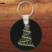 Glossy kerstboom sleutelhanger (Voorkant)