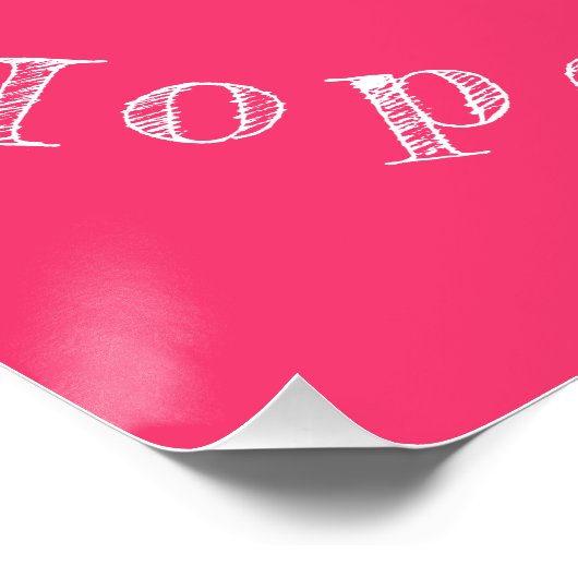 Glossy Poster (Hoek)