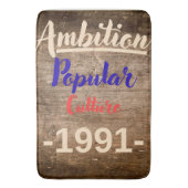 Glossy Poster Badmat (Voorkant Verticaal)