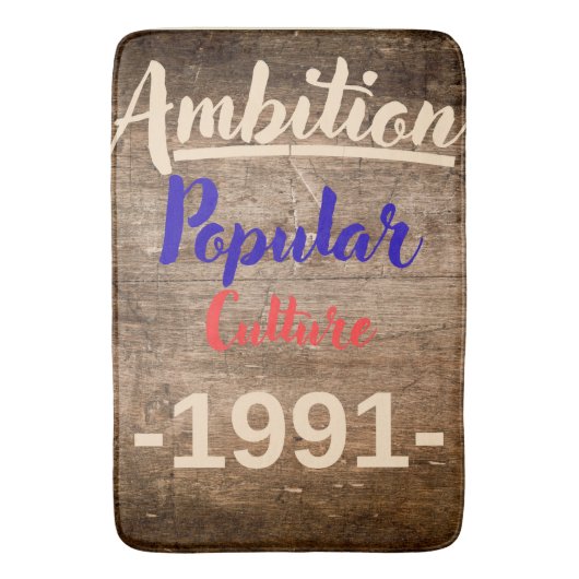 Glossy Poster Badmat (Voorkant Verticaal)