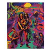 Glossy Poster, rockband