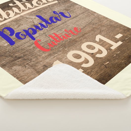 Glossy Poster Sherpa Deken (3/4)