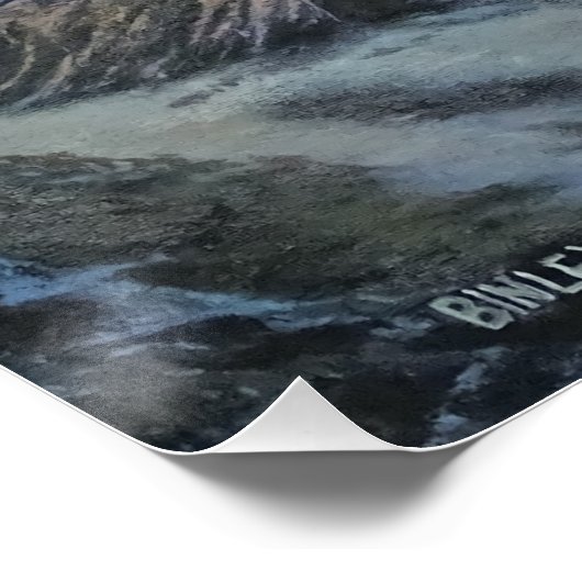 Glossy Poster - "The Matterhorn At Sunset" (Hoek)