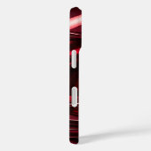 Glossy Red Cherry Monogram iPhone / iPad hoesje (Achterkant / Rechts)