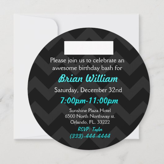 Glossy Ronde Duitse vlag Kaart (Achterkant)