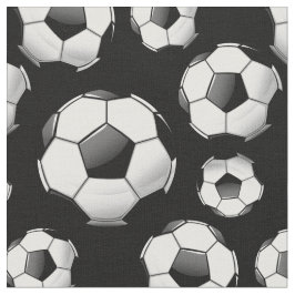 Glossy Ronde Voetballen Stof