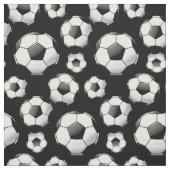 Glossy Ronde Voetballen Stof (Swatch)