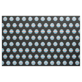 Glossy Round Flag in Chicago Stof (Yard (91,4 cm))